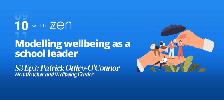 Modelling wellbeing as a school leader with Patrick Ottley-O'Connor