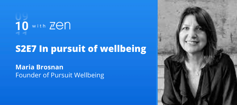 In pursuit of wellbeing with Maria Brosnan 