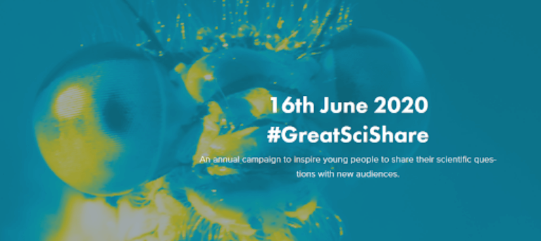 Join The Great Science Share for Schools 16th June 2020 