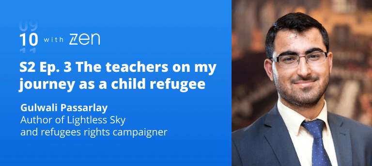 Teachers on my journey as a child refugee with Gulwali Passarlay 