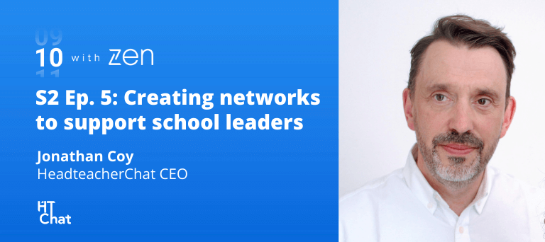 Creating networks to support school leaders with Jonathan Coy 