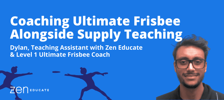 Coaching Ultimate Frisbee Alongside Supply Teaching 